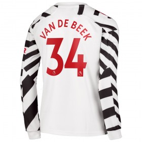 Maillot Manchester United Donny van de Beek 34 Troisième 2020/2021 Manche Longue